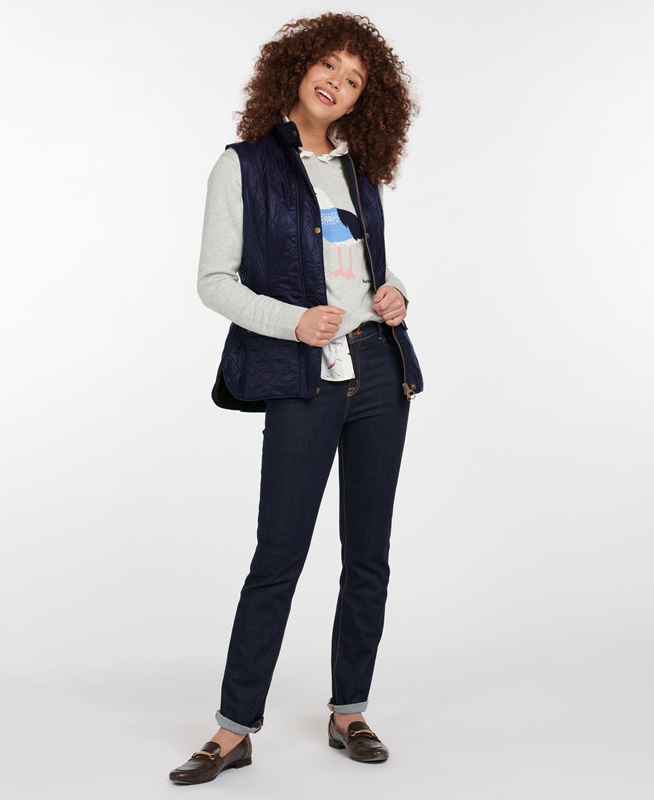 Blue Barbour Weste Wray Women's Vest | KCVZ-47635