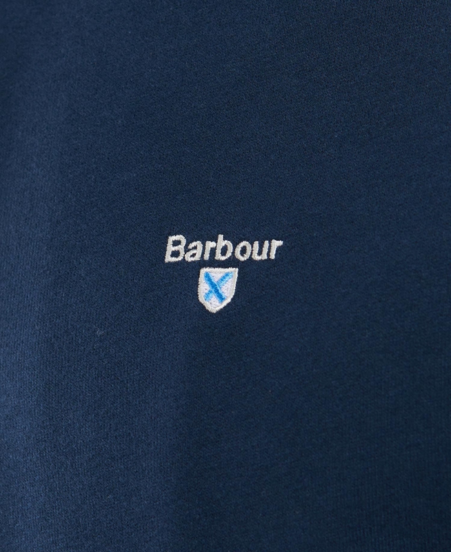 Blue Barbour Whitewell Button Thru Men's Sweatshirts | DSQL-25143