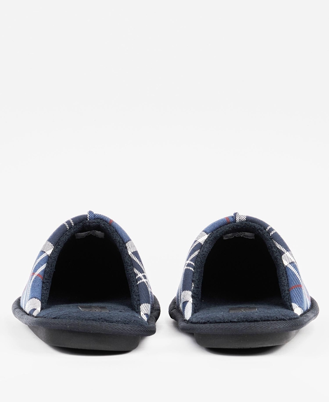 Blue Barbour Young Men's Slippers | PRDL-08451