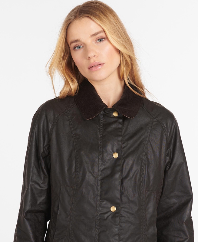 Brown Barbour Beadnell® Women's Waxed Jackets | CRBA-10893