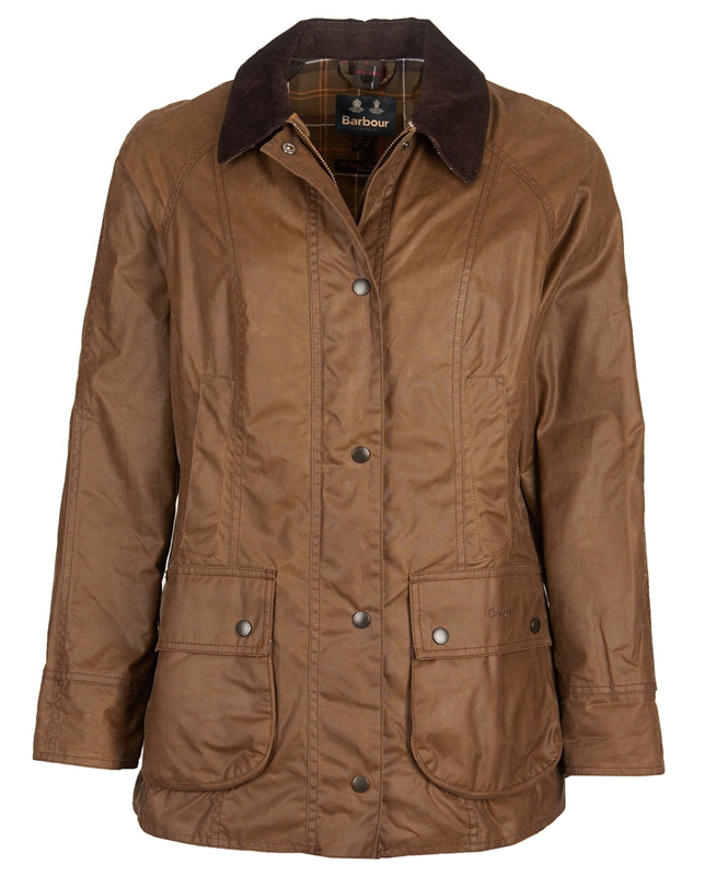 Brown Barbour Beadnell® Women's Waxed Jackets | IEFP-85206