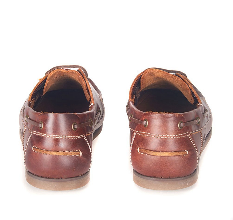 Brown Barbour Capstan Men's Boat Shoes | VIFU-10673