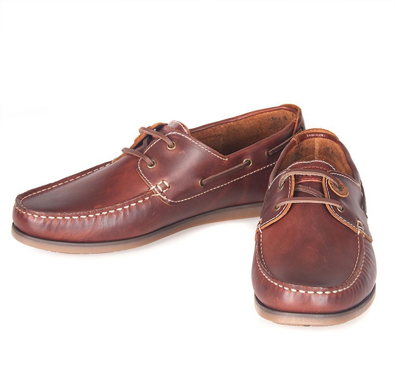 Brown Barbour Capstan Men's Boat Shoes | VIFU-10673