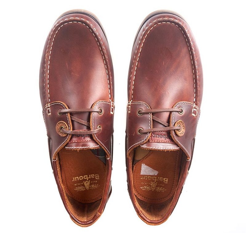 Brown Barbour Capstan Men's Boat Shoes | VIFU-10673