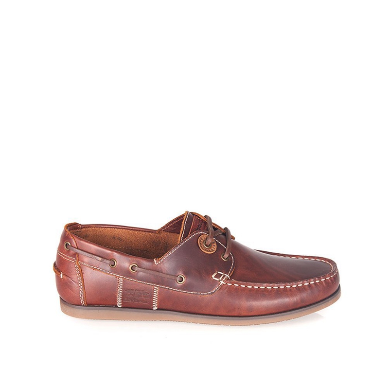 Brown Barbour Capstan Men\'s Boat Shoes | VIFU-10673