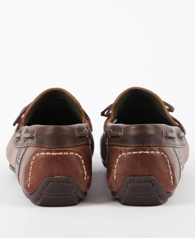 Brown Barbour Clark Men's Loafers | ABZW-16985