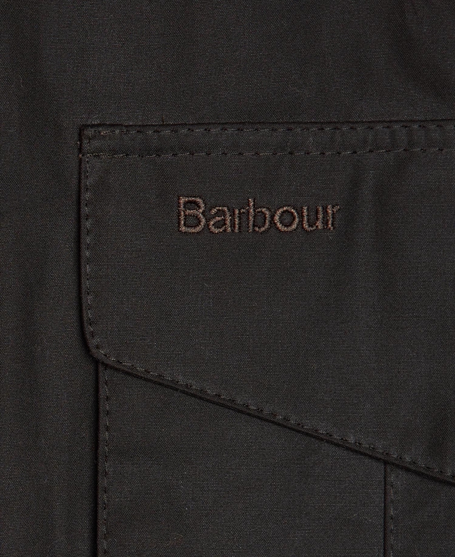 Brown Barbour Hereford Men's Waxed Jackets | DQSZ-30978