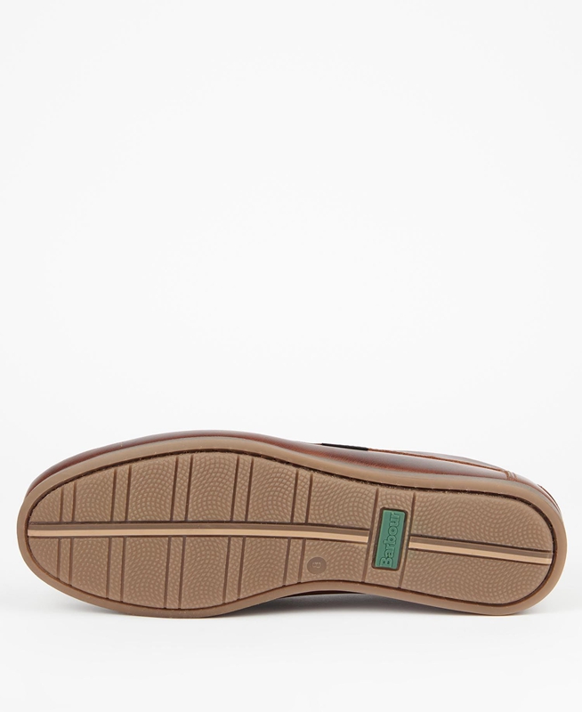 Brown Barbour Kelson Men's Loafers | NZUD-46097