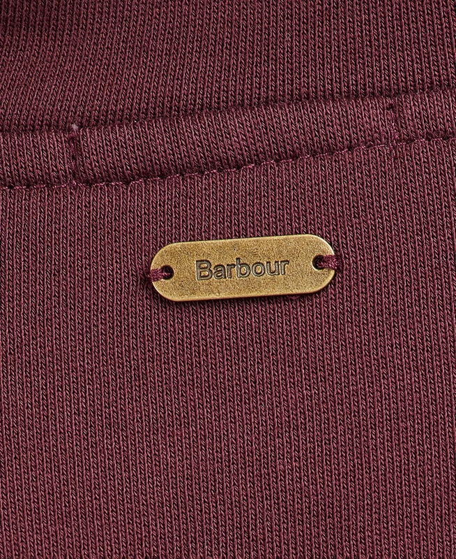 Brown Barbour Otterburn Women's Sweatshirts | LGZR-81457