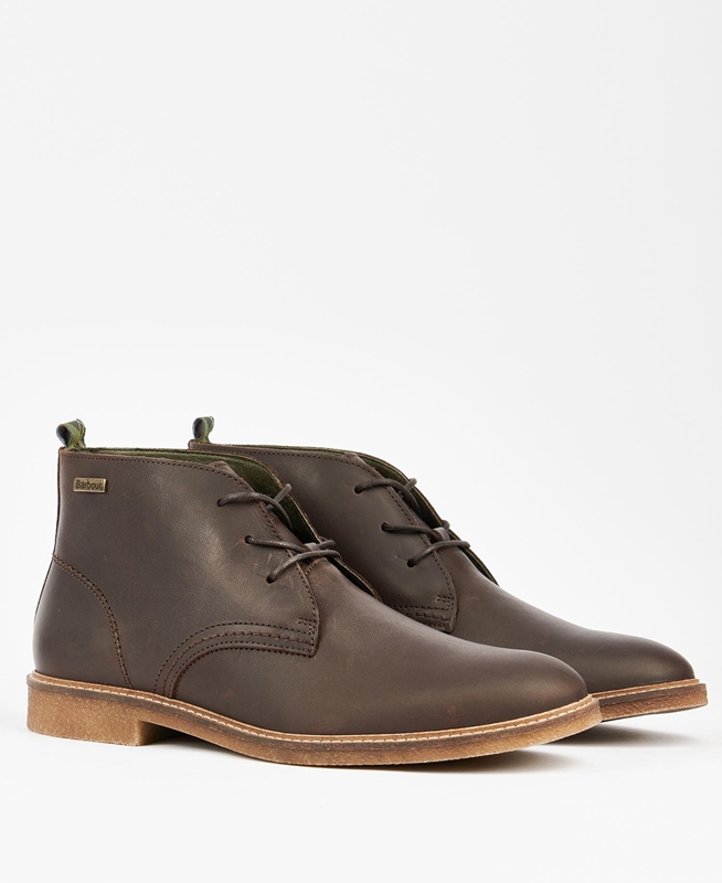 Brown Barbour Sonoran Men's Boots | MWIJ-47593