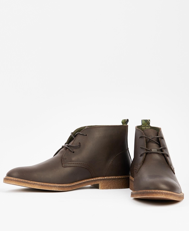 Brown Barbour Sonoran Men's Boots | MWIJ-47593