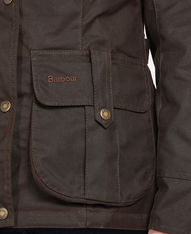 Brown Barbour Winter Defence Women's Waxed Jackets | ISNC-61240