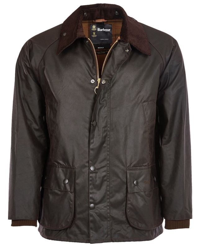 Coffee Barbour Bedale® Men's Waxed Jackets | KXZT-17803