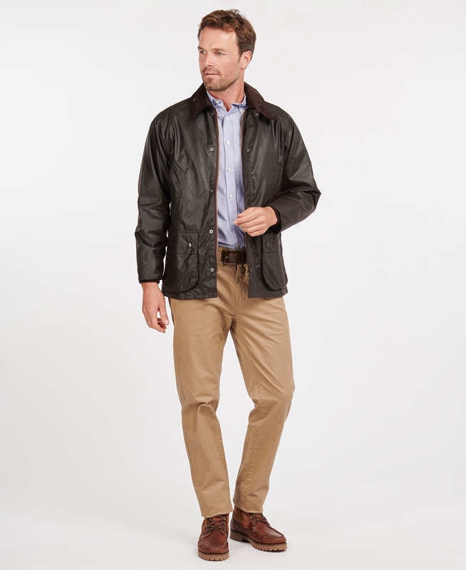 Coffee Barbour Bedale® Men's Waxed Jackets | KXZT-17803