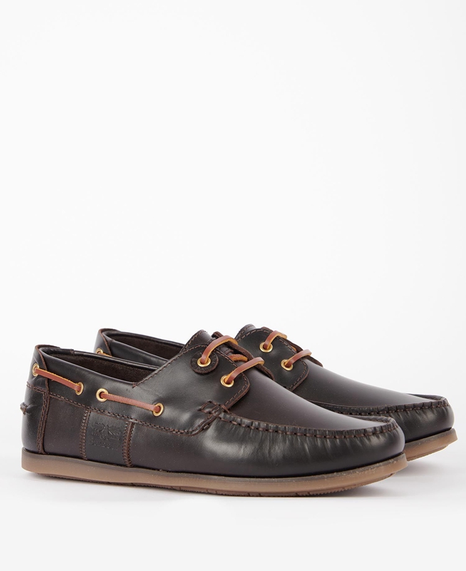 Coffee Barbour Capstan Men's Loafers | KHIZ-58379