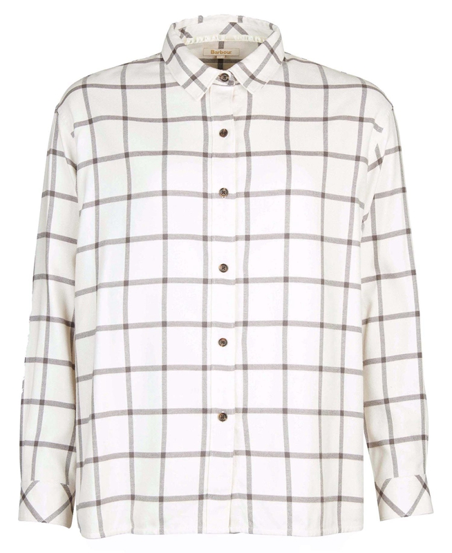 Cream Barbour Elena Women's Shirts | QCGP-82973