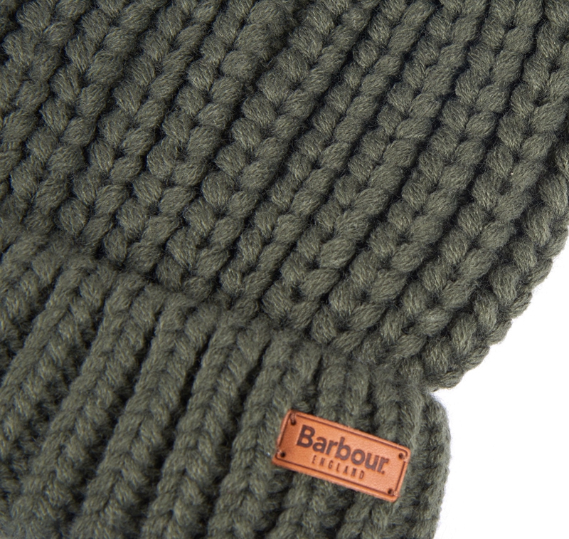 Green Barbour Beanie Saltburn Women's Hats | CNRE-68524