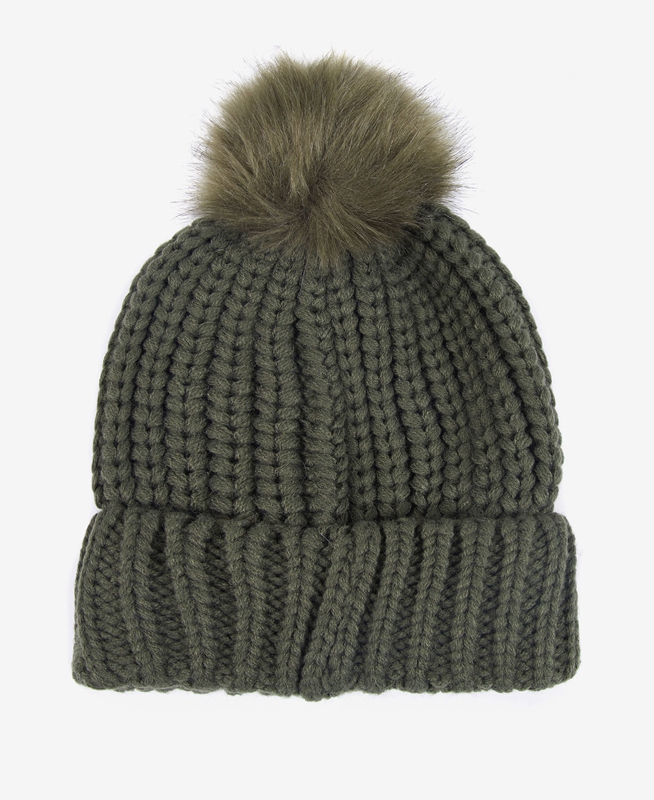 Green Barbour Beanie Saltburn Women's Hats | CNRE-68524