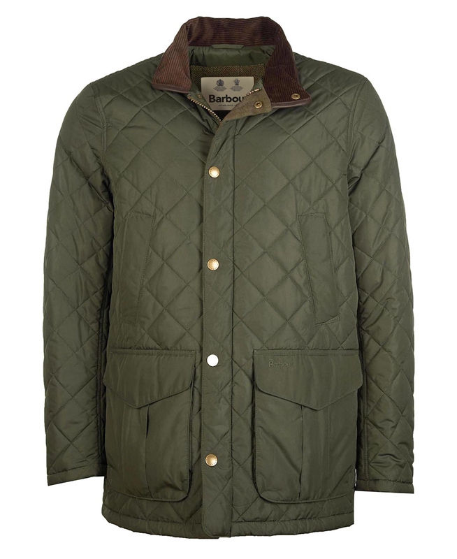 Green Barbour Devon Men's Quilted Jackets | RBVX-59761