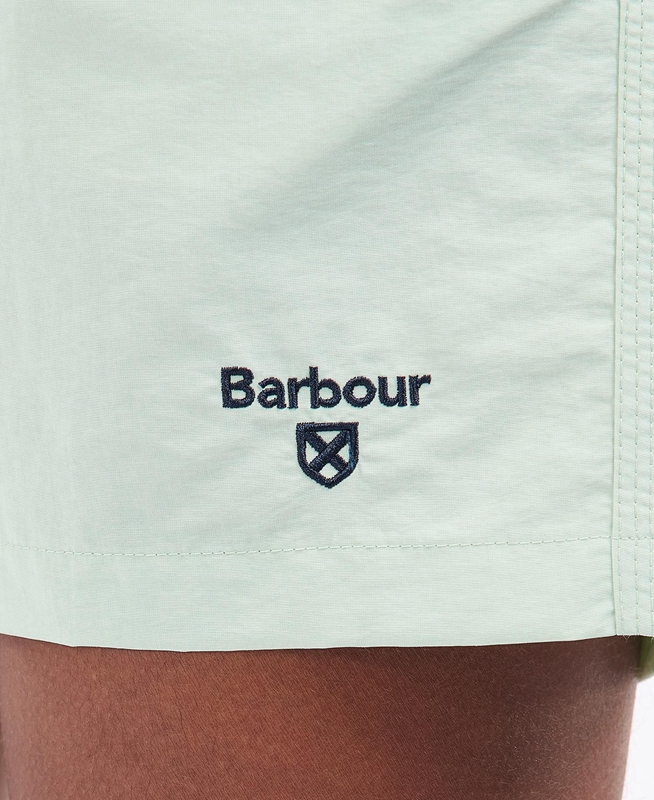 Green Barbour Essential Logo Swim Men's Pants | JRAM-35496