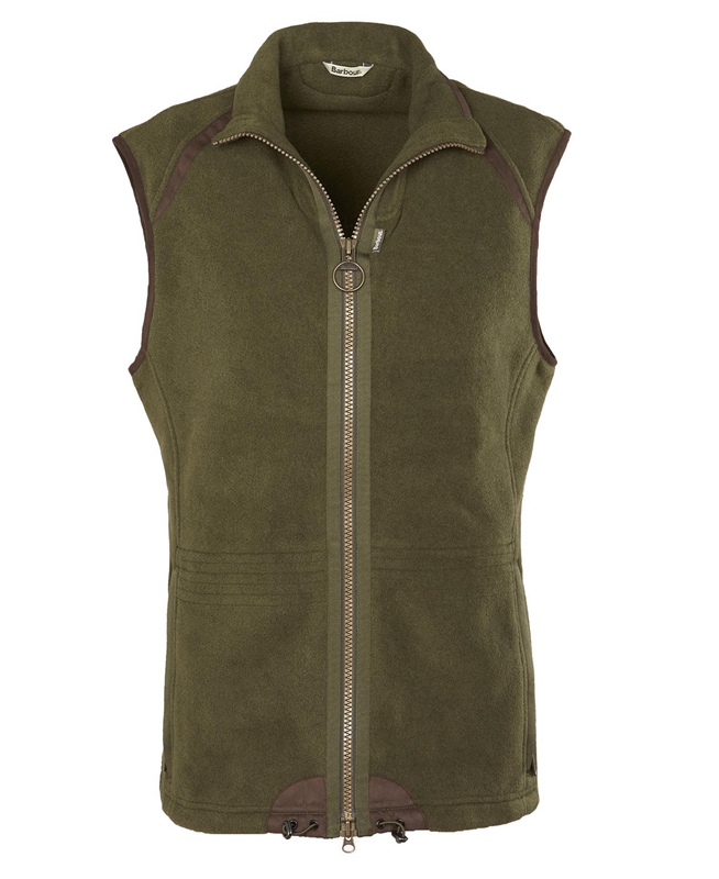 Green Barbour Langdale Men's Vest | MBTG-48072