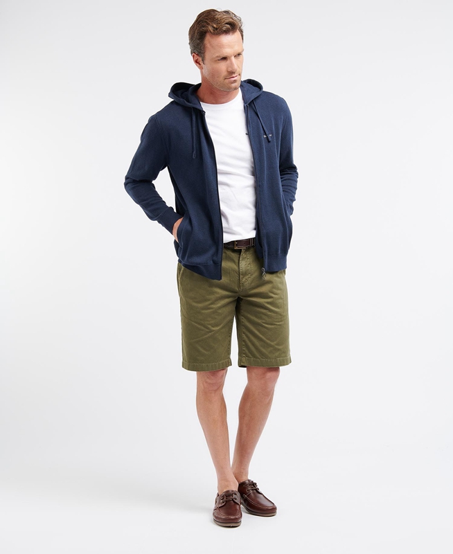 Green Barbour Neuston Twill Men's Pants | EJPI-15480