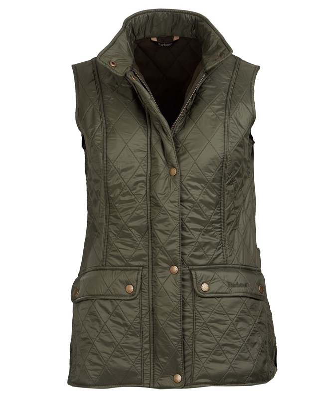 Green Barbour Weste Wray Women's Vest | AWUB-35219