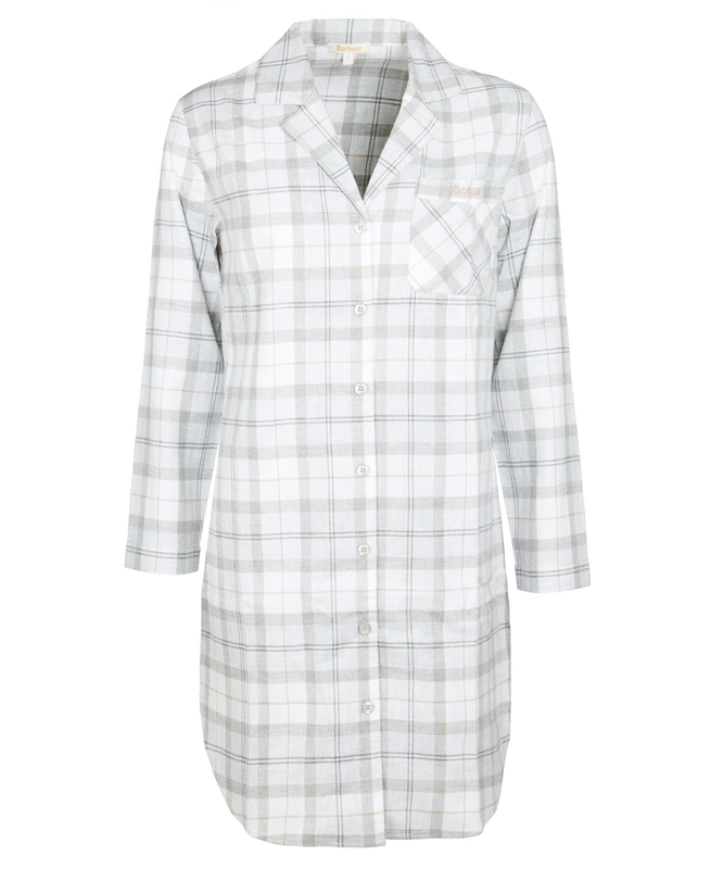 Grey Barbour Etta Nightshirt Women's Nightwear | UONK-14503