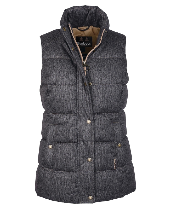 Grey Barbour Foxglove Women's Vest | LJGM-71253