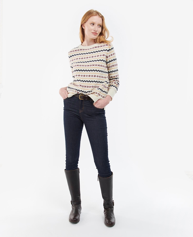 Multicolor Barbour Alder Knit Women's Sweaters | KASL-27390