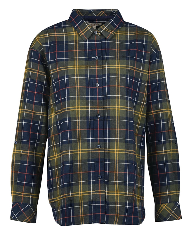 Multicolor Barbour Elishaw Women's Shirts | DEXI-74826