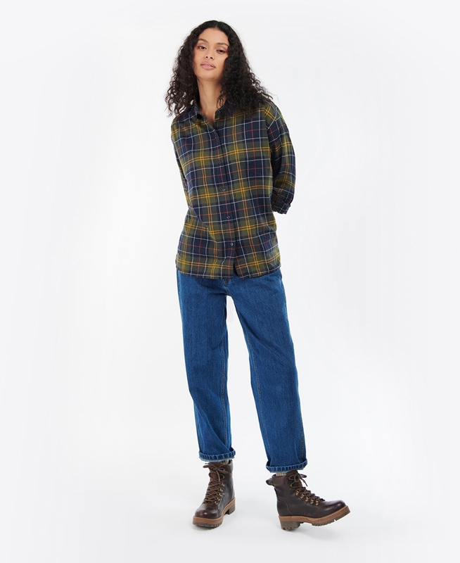 Multicolor Barbour Elishaw Women's Shirts | DEXI-74826