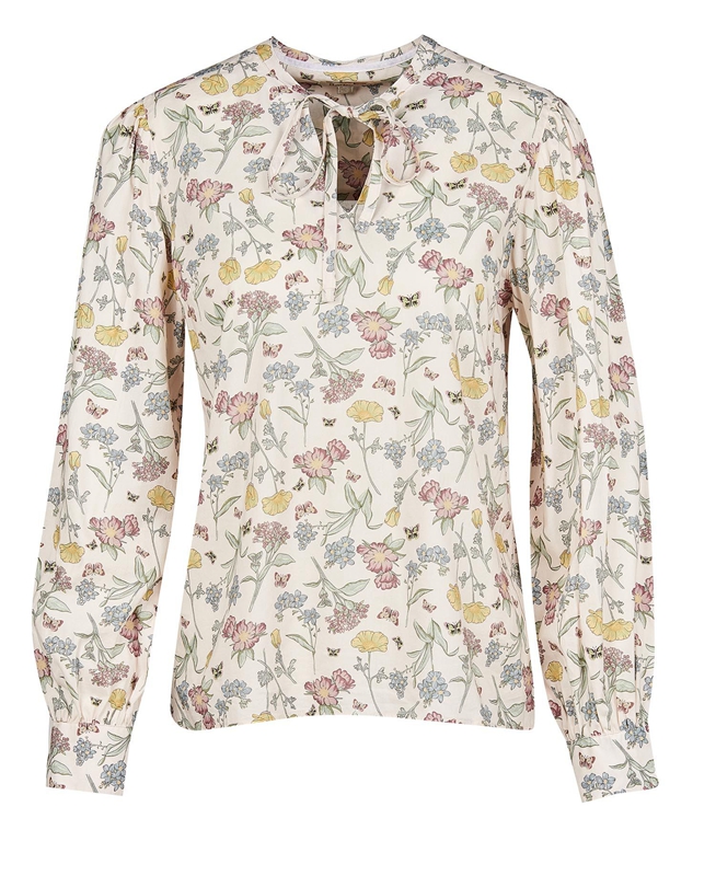 Multicolor Barbour Esme Top Women's Shirts | KVAL-41605