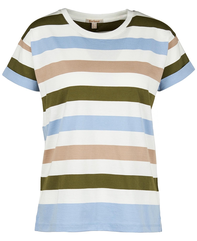 Multicolor Barbour Explorer Marley Top Women's T Shirts | BNMT-30465