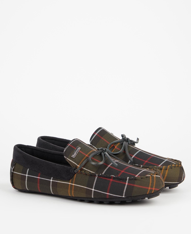 Multicolor Barbour Kurila Men's Slippers | GEWF-57892