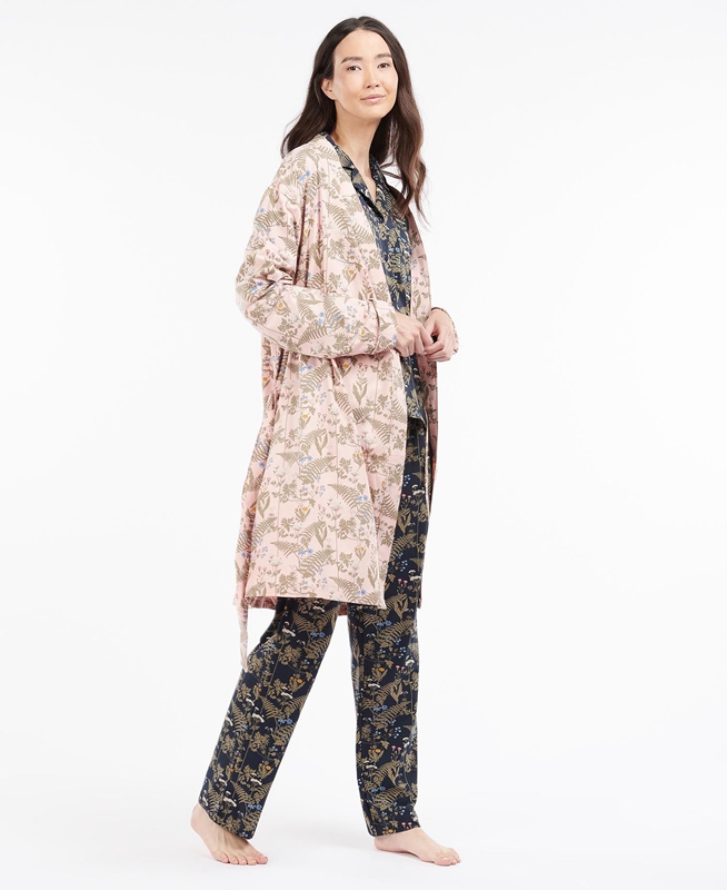 Multicolor Barbour Nina Robe Women's Nightwear | KPEH-65907