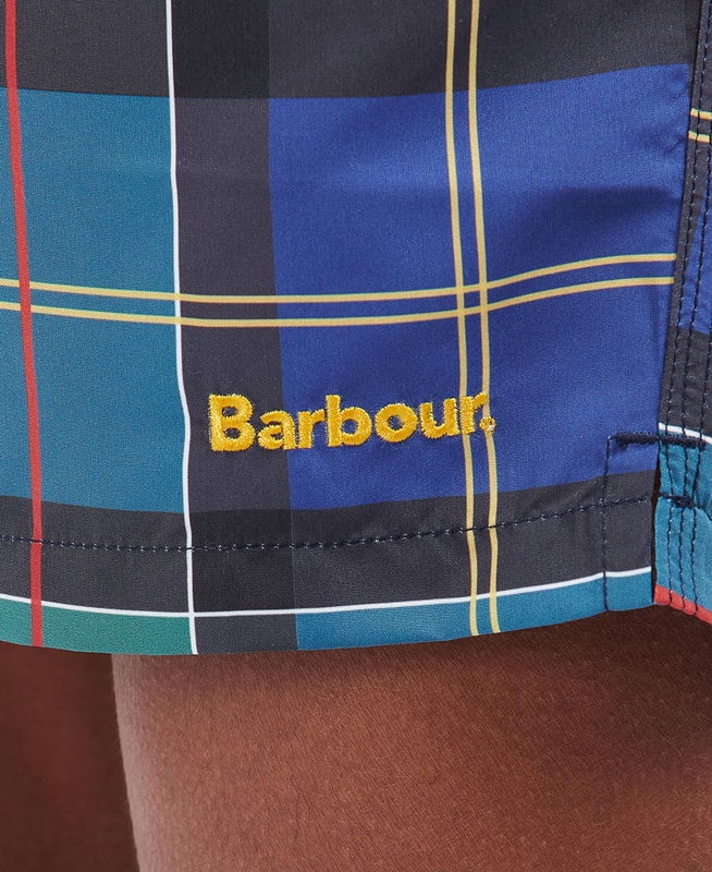 Multicolor Barbour Tartan Swim Men's Pants | LBCP-23950