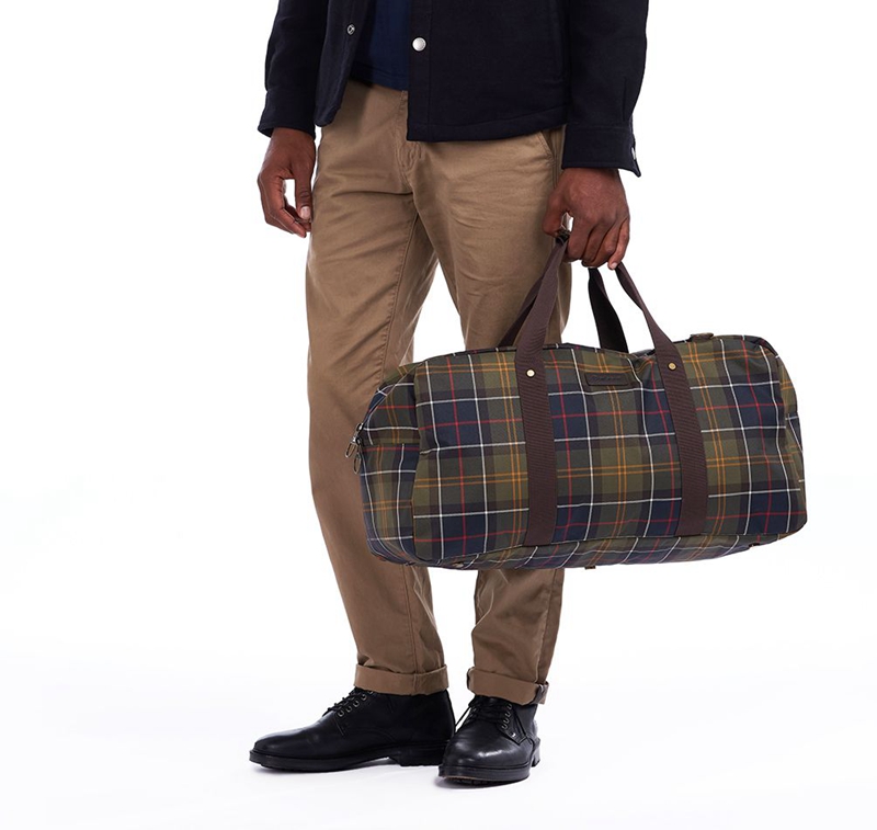 Multicolor Barbour Torridon Tartan Holdall Men's Bags | QOUL-89634