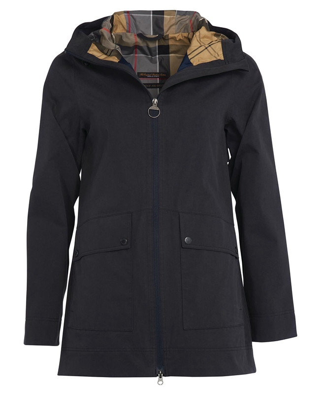 Navy Barbour Armeria Women's Waterproof Jackets | QLSU-01253