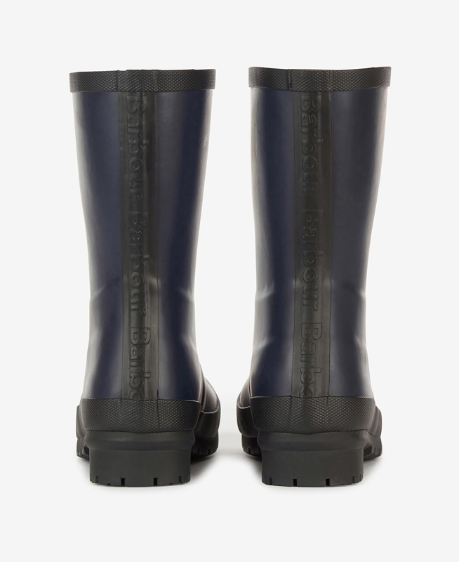 Navy Barbour Banbury Wellington Women's Boots | HWJN-03578