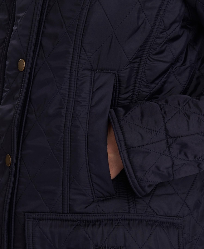 Navy Barbour Beadnell Polarquilt Women's Quilted Jackets | WDZR-96231