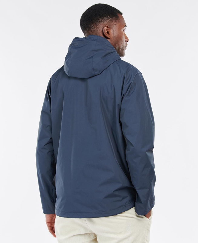 Navy Barbour Begral Showerproof Men's Casual Jackets | JXYT-19350