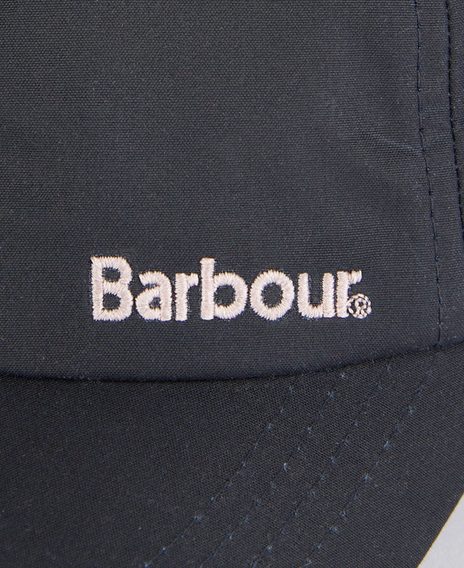 Navy Barbour Belsay Wax Sports Cap Women's Hats | XGDK-51924