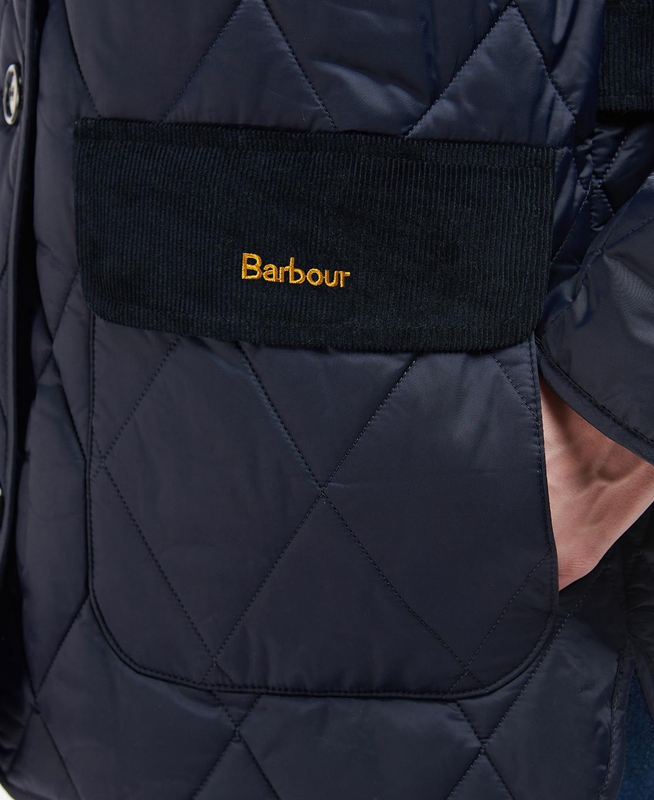 Navy Barbour Bragar Women's Quilted Jackets | PNYD-06341