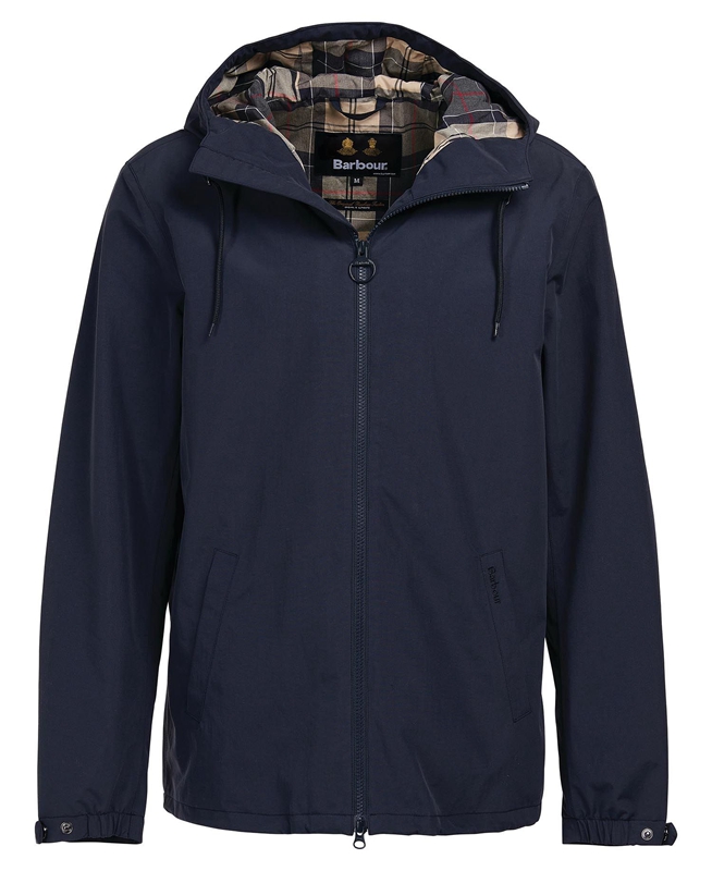 Navy Barbour Dillon Men's Waterproof Jackets | JXBT-65279