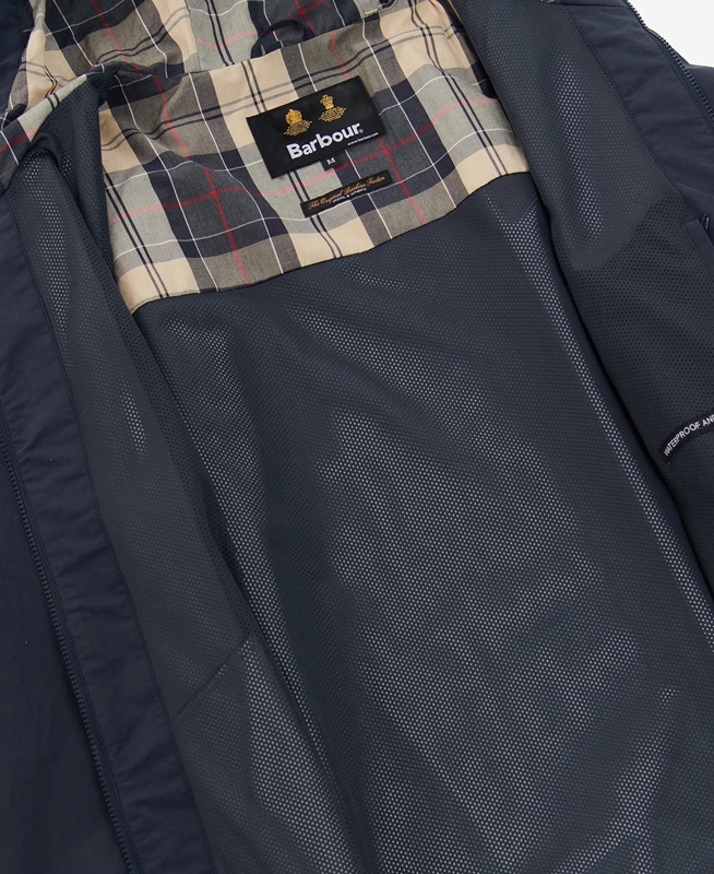 Navy Barbour Dillon Men's Waterproof Jackets | JXBT-65279