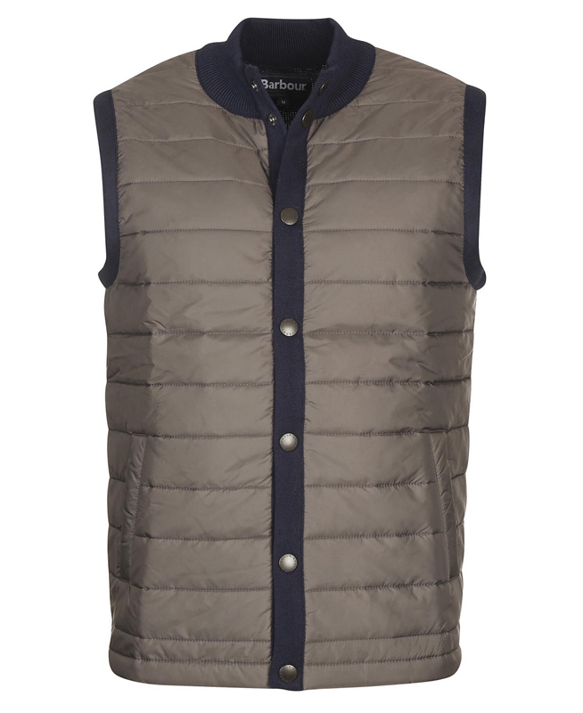 Navy Barbour Essential Men's Vest | HRGK-92703