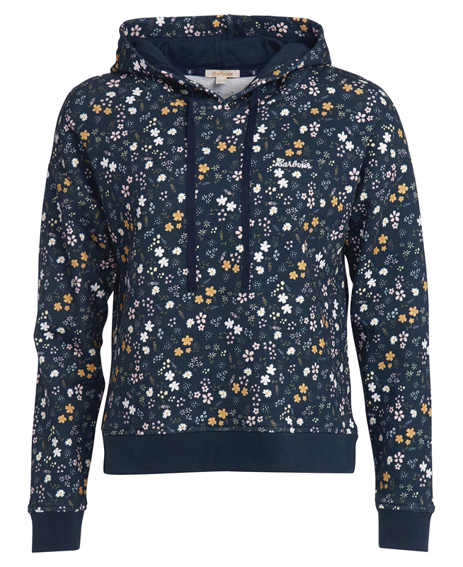 Navy Barbour Ferryside Women's Sweatshirts | PGFT-18450