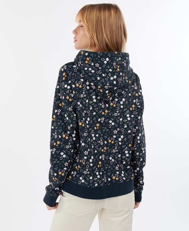 Navy Barbour Ferryside Women's Sweatshirts | PGFT-18450