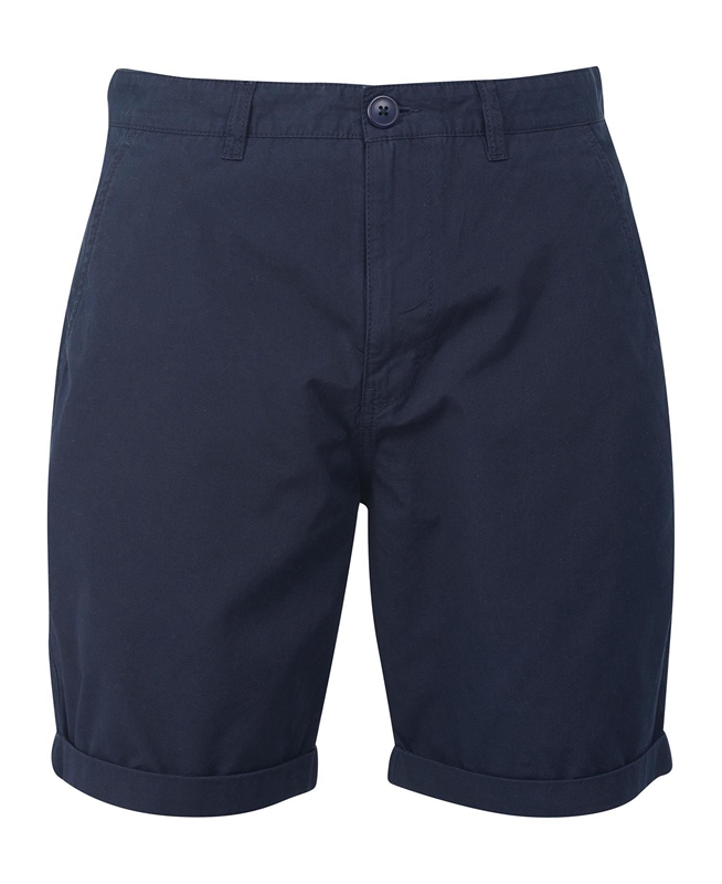 Navy Barbour Glendale Short Men's Pants | ELFX-31860